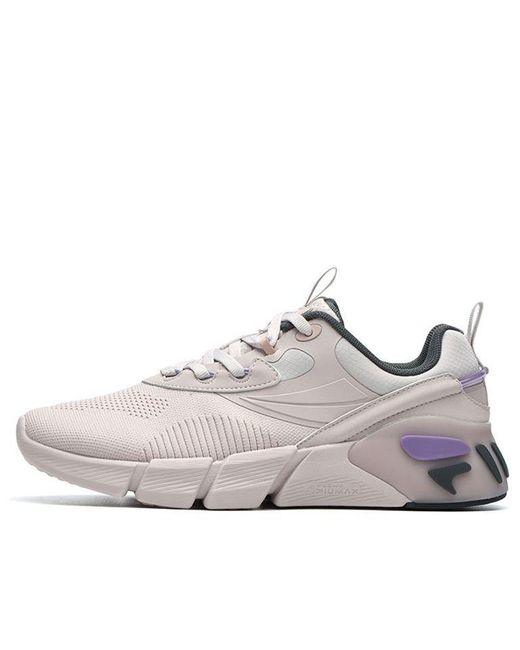 Fila Athletics Sports Shoes Grey in White | Lyst