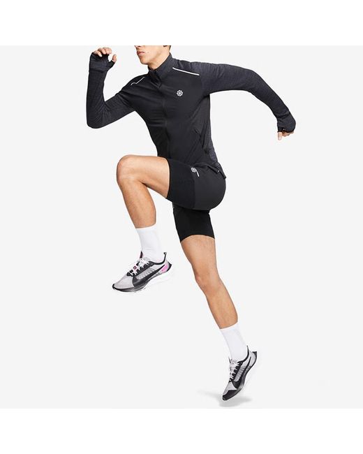 Nike Blue Sphere Basketball Sports Splicing Breathable Stand Collar Jacket for men