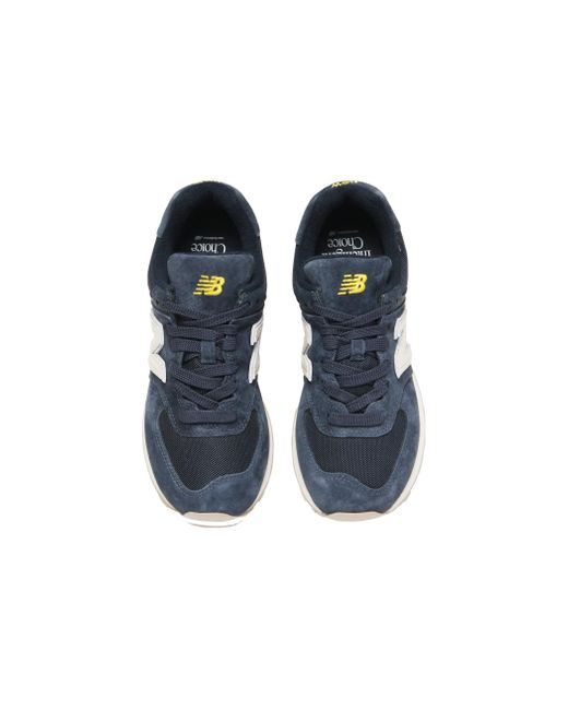 New Balance Blue 574 'Eclipse Bone' for men