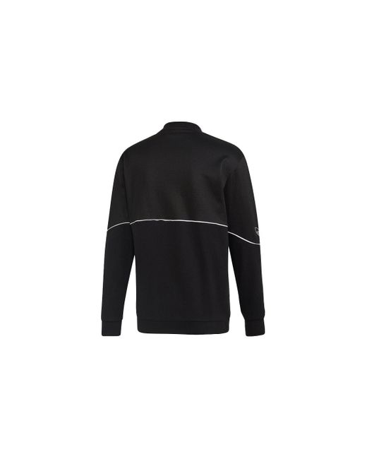 Adidas Black Originals Outline Crw Ft Soccer/Football Sports Stylish Round Neck Long Sleeves for men