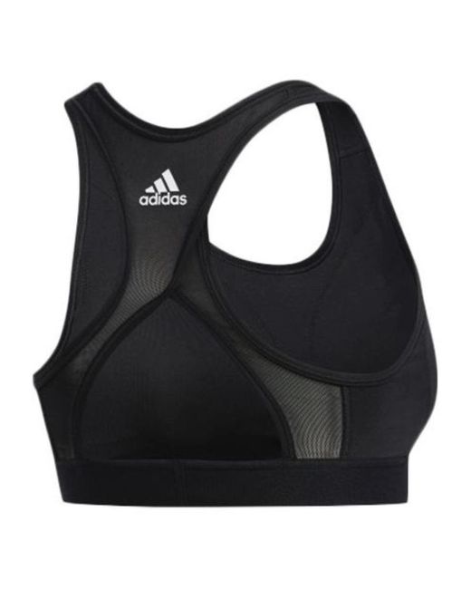 Adidas Black (Wmns) Don'T Rest 3-Stripes Bra Asia Sizing