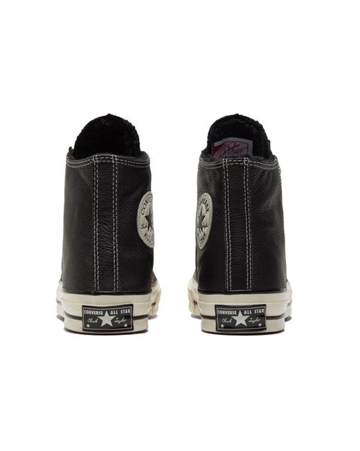 Converse Black Chuck 70 High 'Cozy Utility