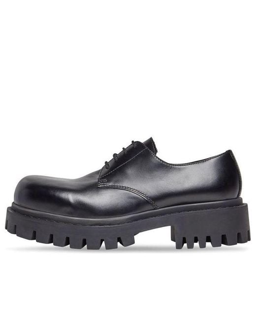 Balenciaga Gray Sergent 20Mm Derby for men