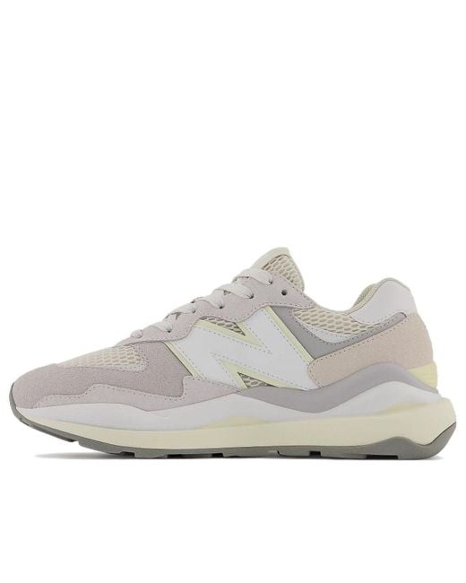 New Balance White (Wmns) 57/40 'Moonbeam Dawn Glow'