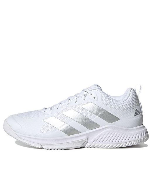 adidas Court Team Bounce 2.0 in White | Lyst