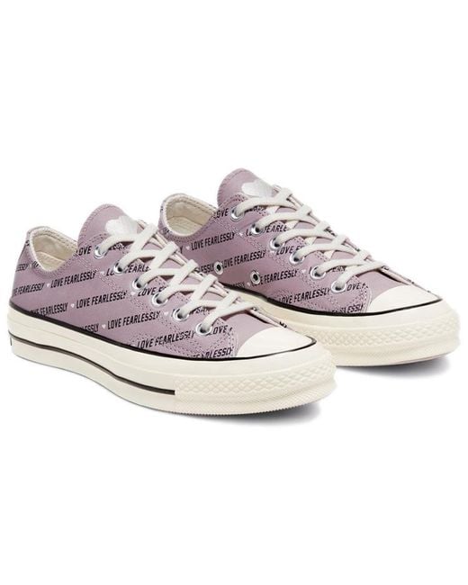 Converse White (Wmns) Chuck 70 Low 'Love Fearlessly'