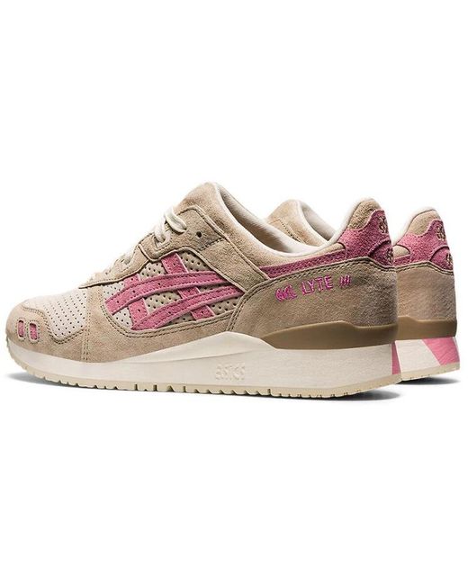 Asics Pink Gel Lyte 3 Og 'Wood Crepe Blossom' for men