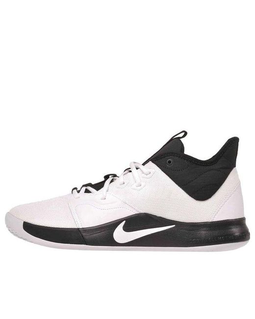 Nike White Pg 3 Tb for men