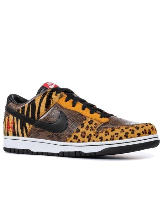 Nike Brown Dunk Low Premium 'Beast Pack' for men