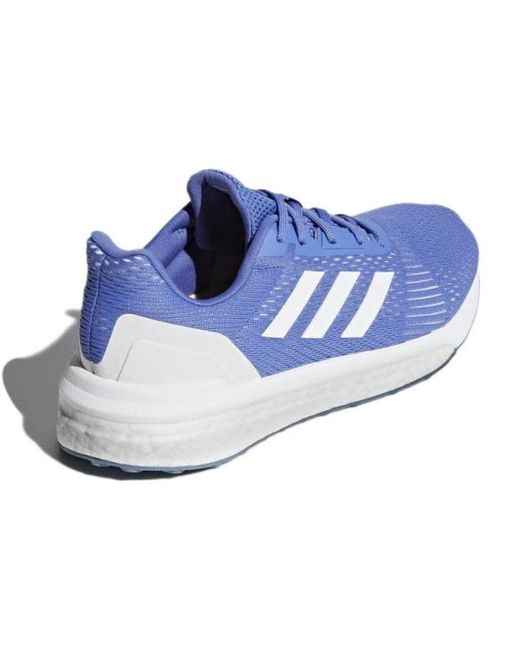 Adidas Blue (Wmns) Solar Drive St Lightweight Breathable Low Tops