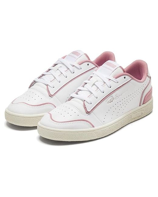 PUMA White Ralph Sampson Lo 'Perforated Outline for men