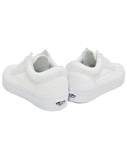 Vans White Old Skool 'True' for men