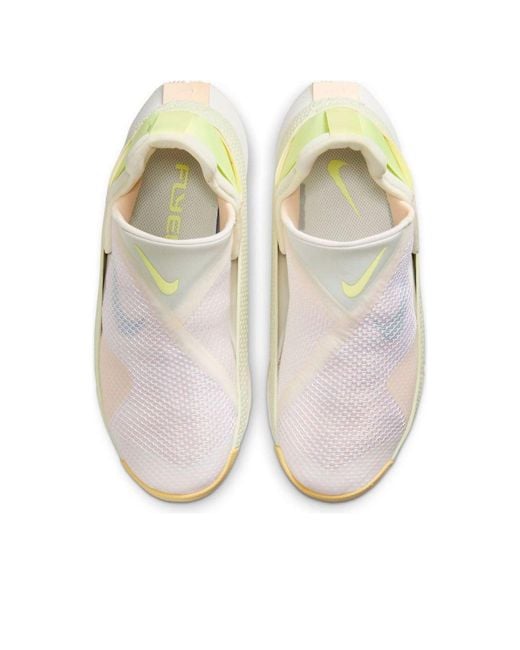 Nike White (Wmns) Go Flyease 'Sea Glass Guava Ice'