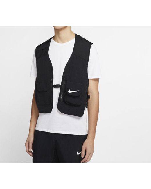 Nike Black Fc Detachable Vest Asia Sizing for men