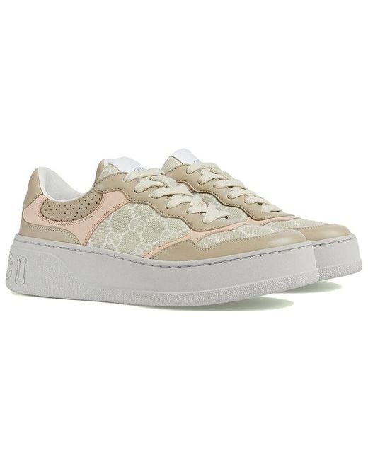 Gucci White (Wmns) Gg Sneaker 'Oatmeal Light'