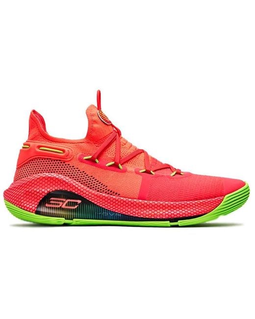 Under Armour Red Curry 6 'Roaracle' for men