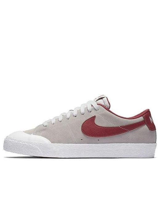 Nike Sb Skateboard Zoom Blazer Low Xt Whitebrown for men