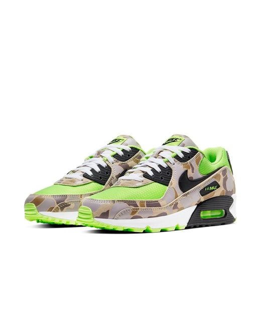 Nike Green Air Max 90 Camo' for men