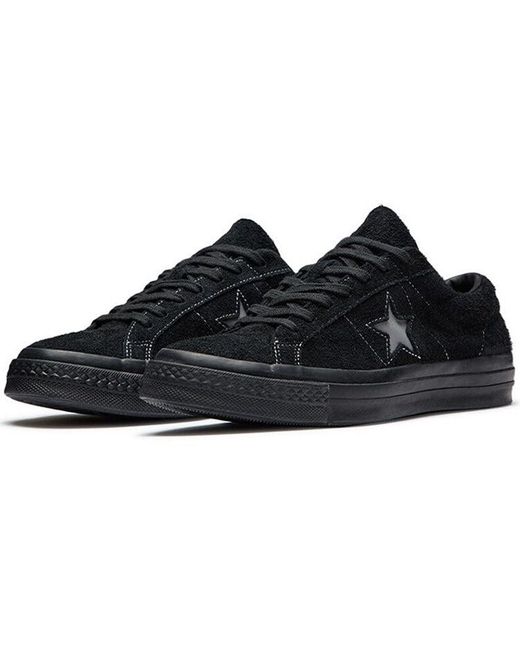 Converse Black One Star Suede Ox for men