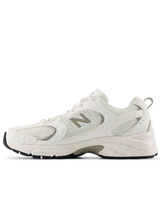 New Balance White 530 'Arid Stone' for men