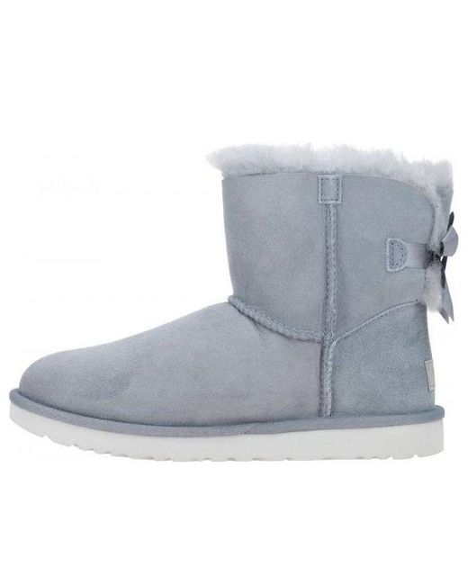 Ugg Gray (Wmns) Mini Bailey Bow Ii Boot