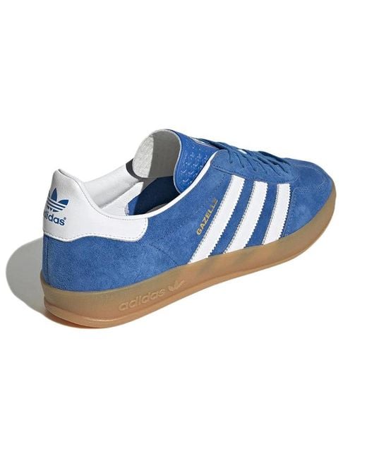 Adidas Blue Gazelle Indoor Bird Gum' for men