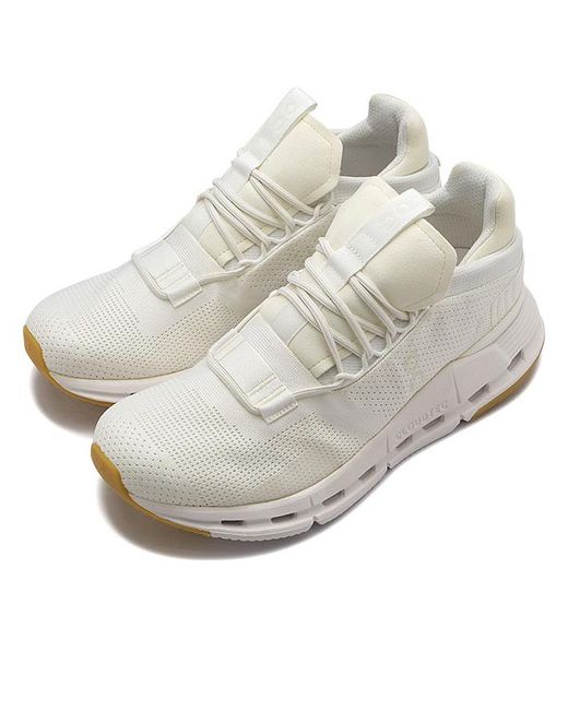 On Shoes White (Wmns) Cloudnova 'Undyed'