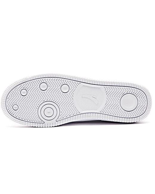 Anta White Skateboarding Series Sneakers 'Triple' for men