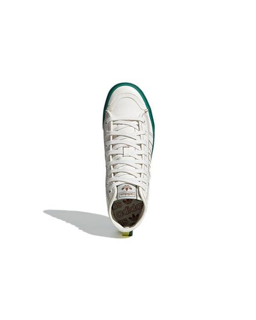 Adidas Green Nizza Hi Rf for men