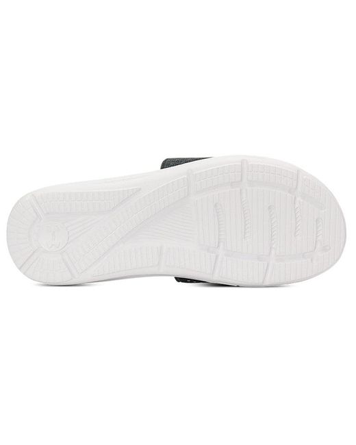 Under Armour Green Ignite 6 Graphic Strap Slide Cerise' for men