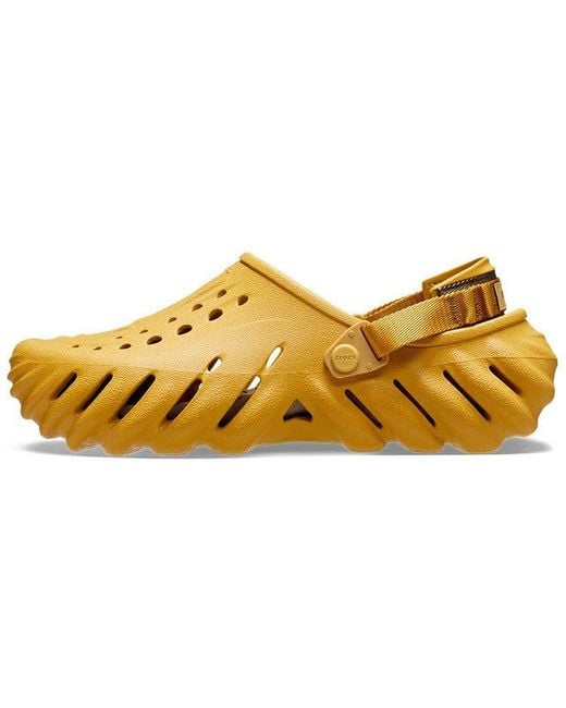 CROCSTM Yellow Echo Clog 'Desert Grass' for men