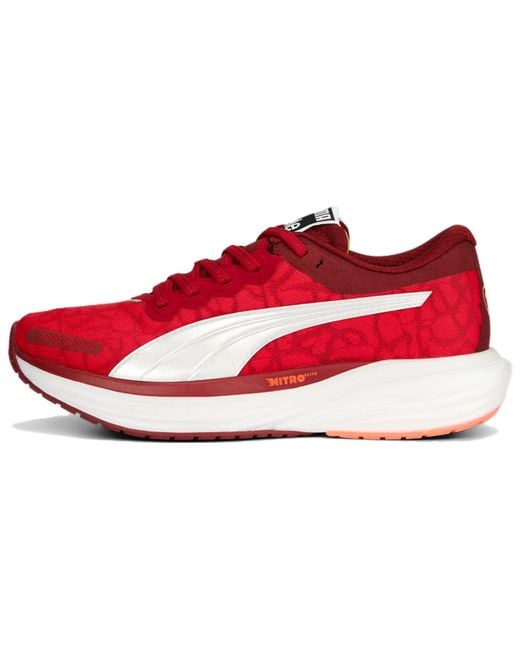 PUMA Red (Wmns) Deviate Nitro 2 X Ciele Athletics 'Vibrant'