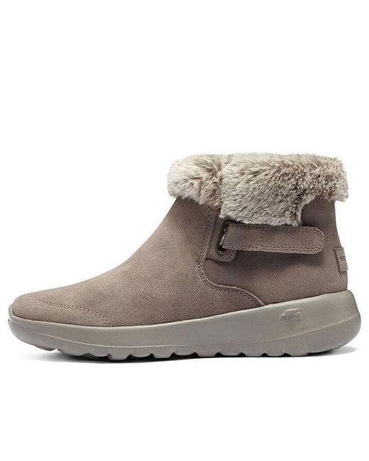 Skechers Gray (Wmns) On-The-Go Joy First Glance 'Dark Taupe'