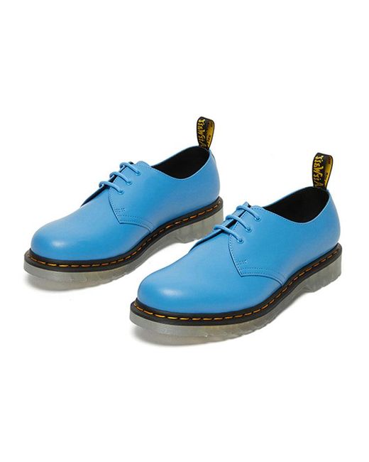 Dr. Martens Blue 1461 Iced Smooth Leather Oxford for men