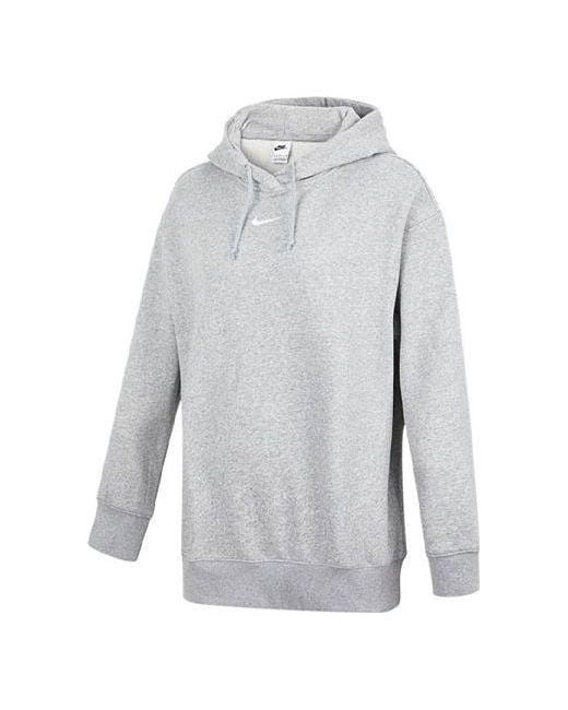 Nike Gray (Wmns) Sportswear Collection Fleece Hoodie