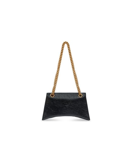 Balenciaga Black (Wmns) Crush Small Chain Bag