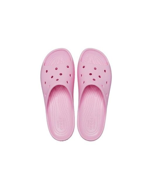 CROCSTM Pink (Wmns) Classic Platform Sandals
