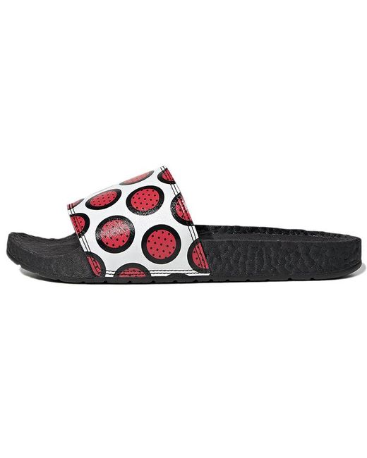 Adidas Blue Adilette Boost Slide 'Pop Art'