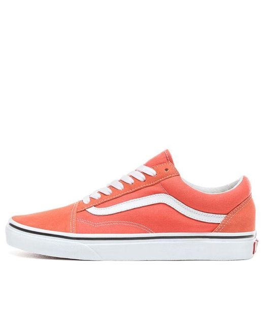 Vans Red Off The Wall Ua Old Skool Coral' for men