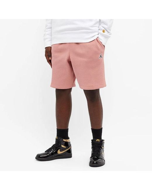 Nike Red X Union La Leisure Shorts 'Rust' for men