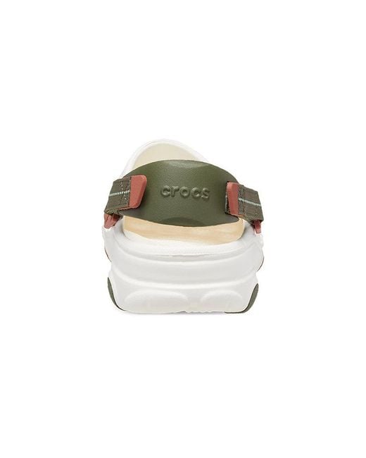 CROCSTM White All Terrain Clogs for men