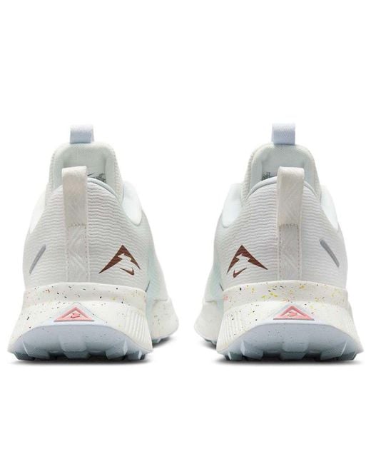 Nike White Juniper Trail 3 'Summit Pure Platinum Magic Ember Armory' for men