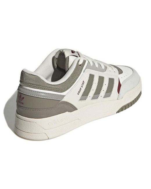 Adidas White Originals Drop Step Dark' for men