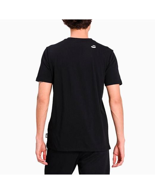 PUMA Black X Mr Doodle T-Shirt for men