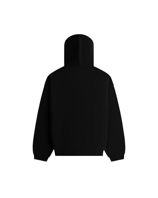 Fear Of God Black Ss25 Fleece Hoodie for men