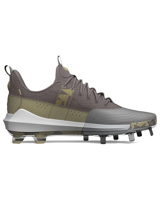 Under Armour Brown Harper 7 Low St Le 'Metallic Pewter Camo' for men