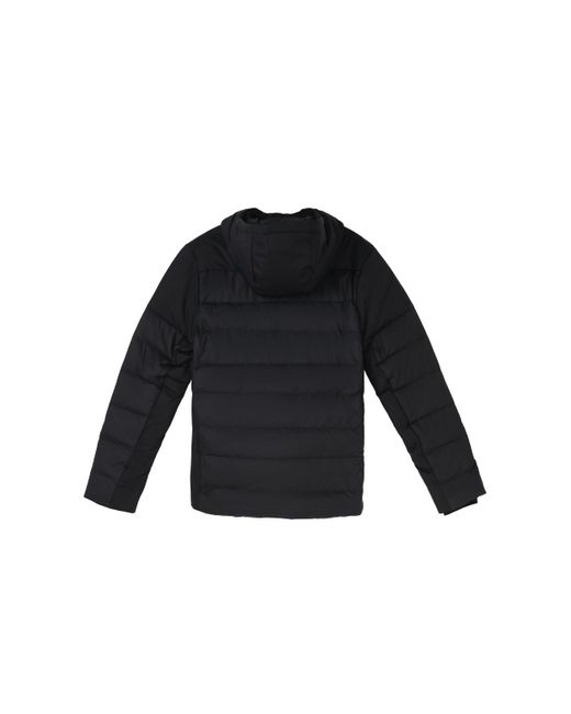 Adidas Blue Outdoor Sports Slim Fit Hooded Down Jacket for men