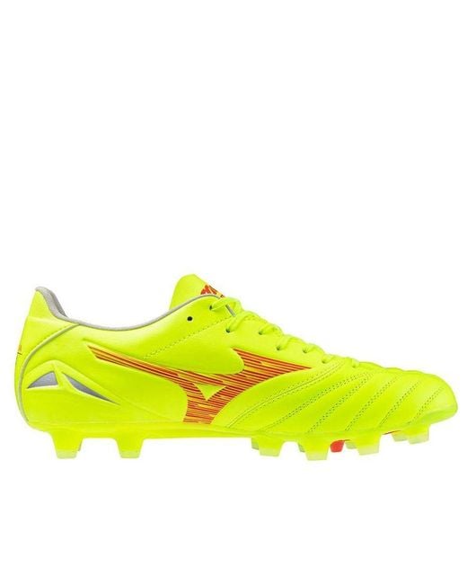 Mizuno Yellow Morelia Neo Iv Pro Md 'Neon' for men