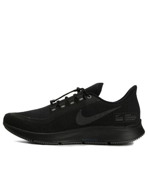 Nike Black Air Zoom Pegasus 35 Shield 'Triple' for men
