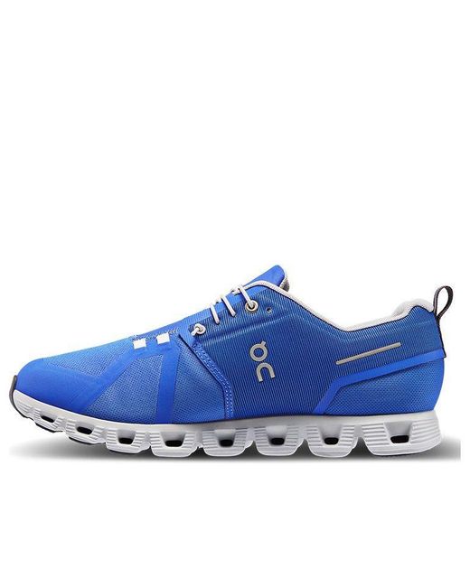 On Shoes Blue Cloud 5 Waterproof 'Cobalt Glacier' for men